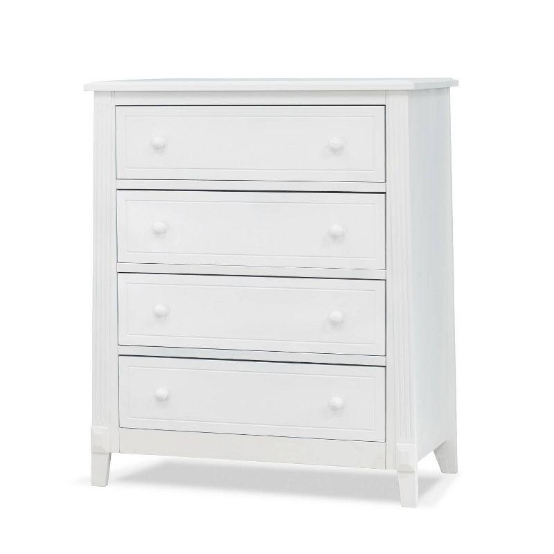 Sorelle Berkley 4 Drawer Chest Dresser White