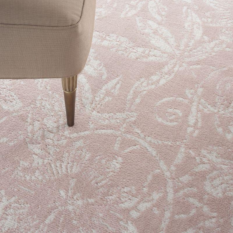 Nourison Whimsicle WHS05 Indoor only Area Rug - Pink 5' x round