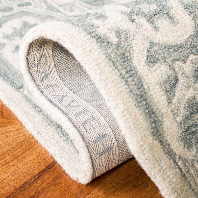 Aspen APN122 Hand Tufted Area Rug - Grey/Light Grey - 2'3"x5' - Safavieh..