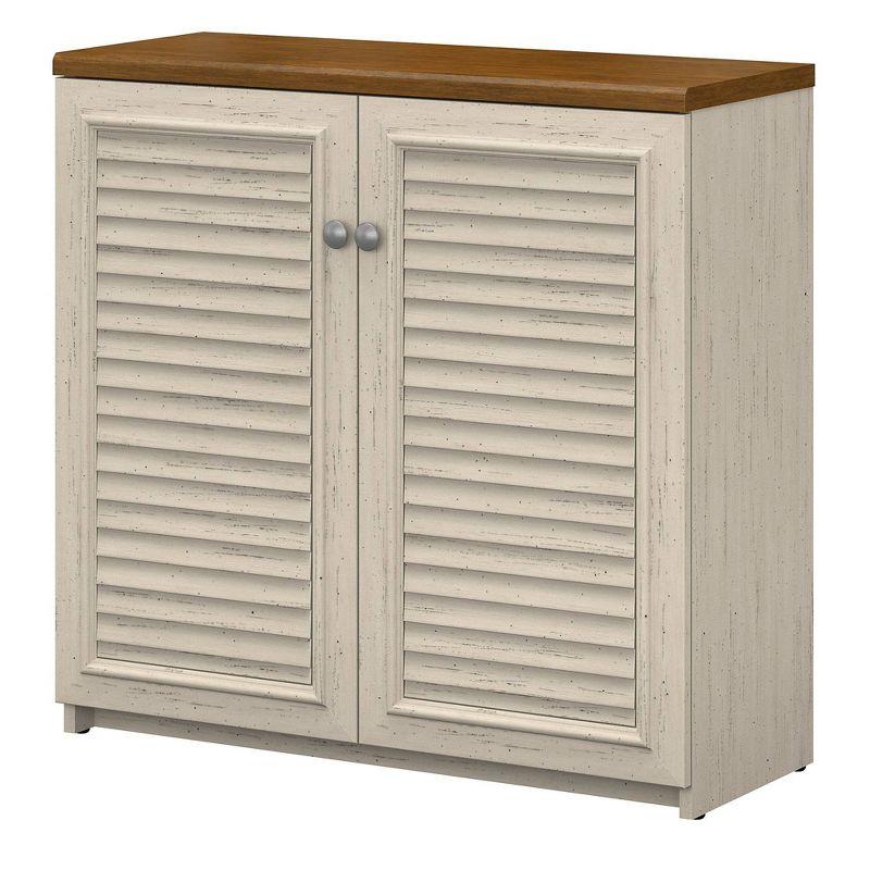 Fairview Small Storage Cabinet with Doors - Bush Furniture