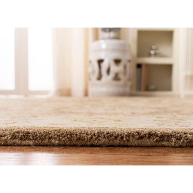 Anatolia AN522 Hand Tufted Indoor Runner Rug - Tan/Ivory - 2'3"x10' - Safavieh