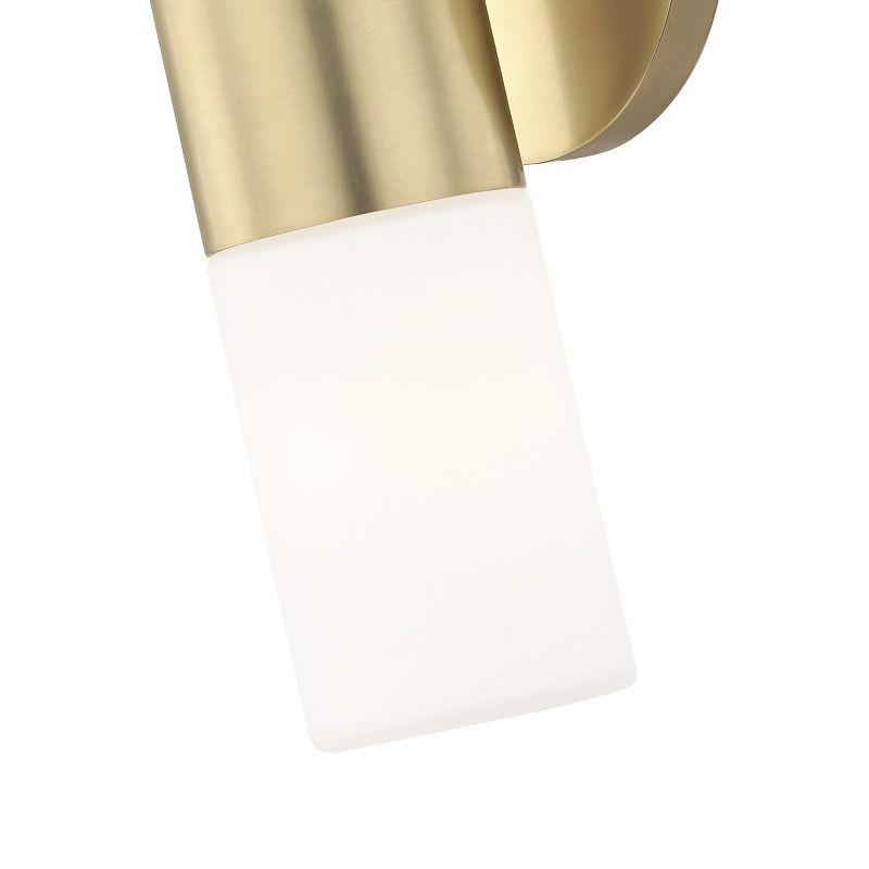 Mitzi Lola 2 - Light Wall Light in  Aged Brass Opal Matte Shade