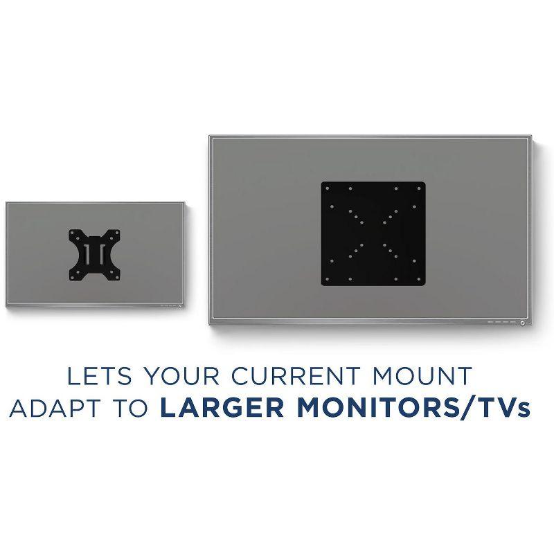 Mount-it Black Fixed Wall Mount for Holds up to 66 lbs