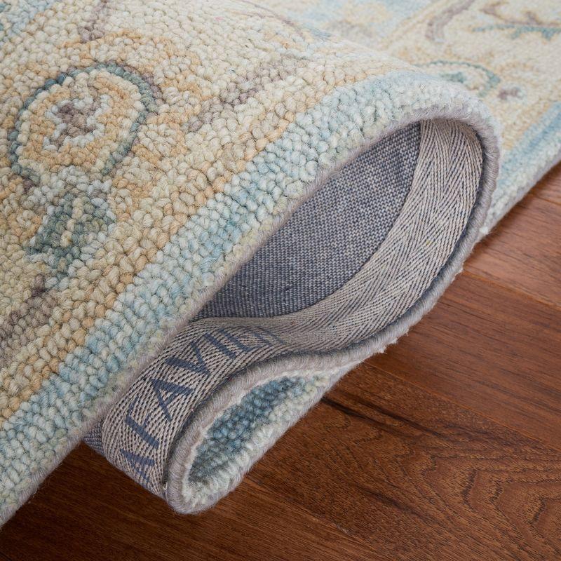 Blossom BLM702 Hand Tufted Area Rug - Grey/Multi - 4'x6' - Safavieh.