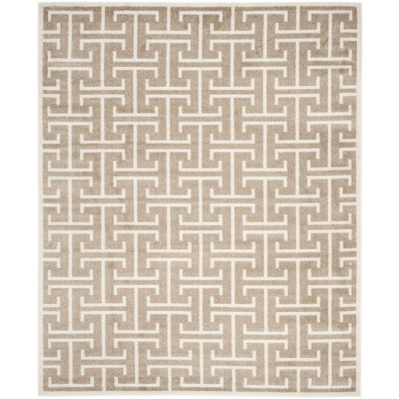 Amherst AMT404 Power Loomed Area Rug - Wheat/Beige - 8'x10' - Safavieh.