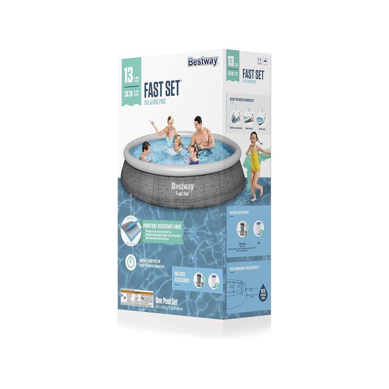 Bestway Plastic Round Inflatable Pool H x W x L