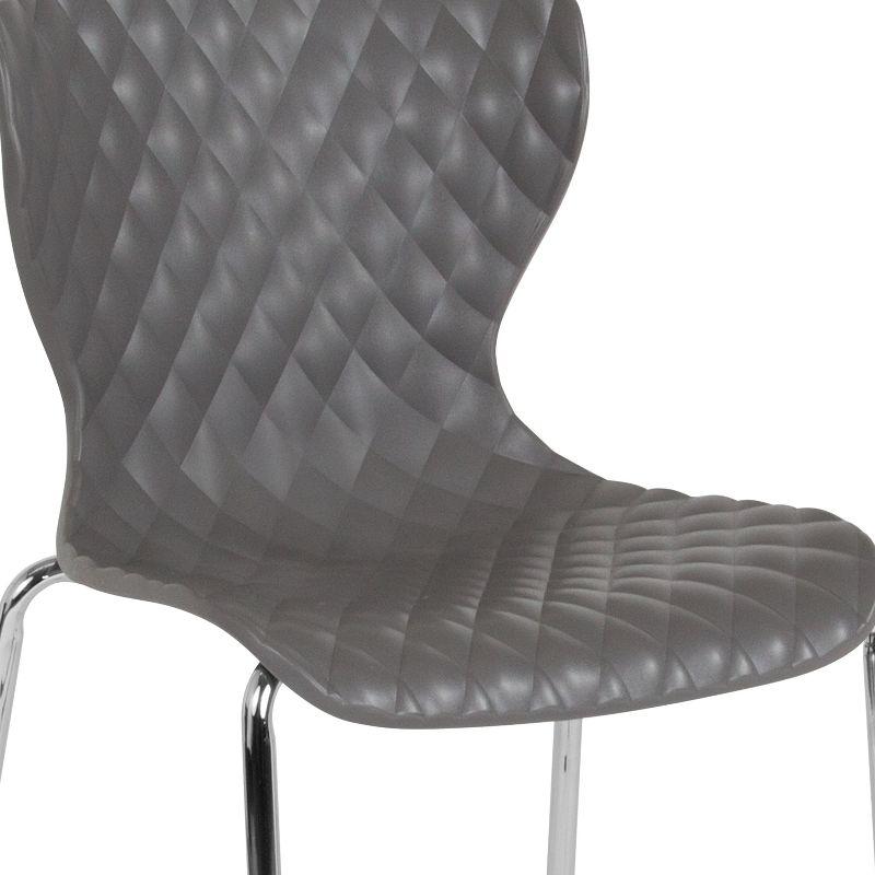 Flash Furniture Lowell Contemporary Plastic Stack Chair