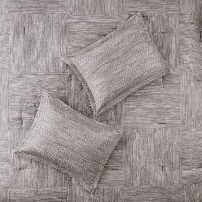 Madison Park Walter 7 Piece Printed Weave Seersucker Comforter Set