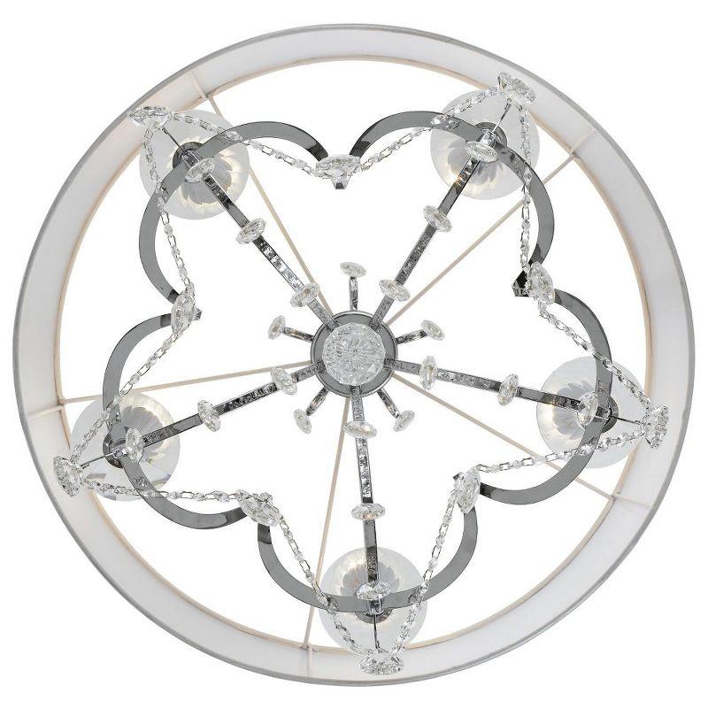 Crystorama Lighting Othello 5 - Light Chandelier in  Polished Chrome