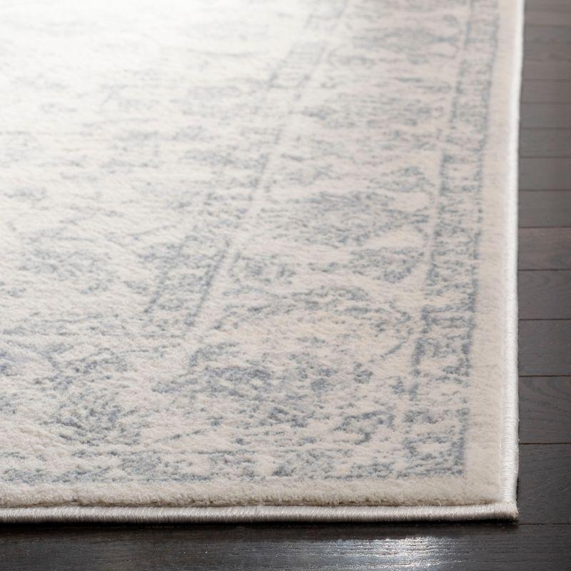 Carnegie CNG631 Power Loomed Area Rug - Cream/Light Grey - 3'x5' - Safavieh.