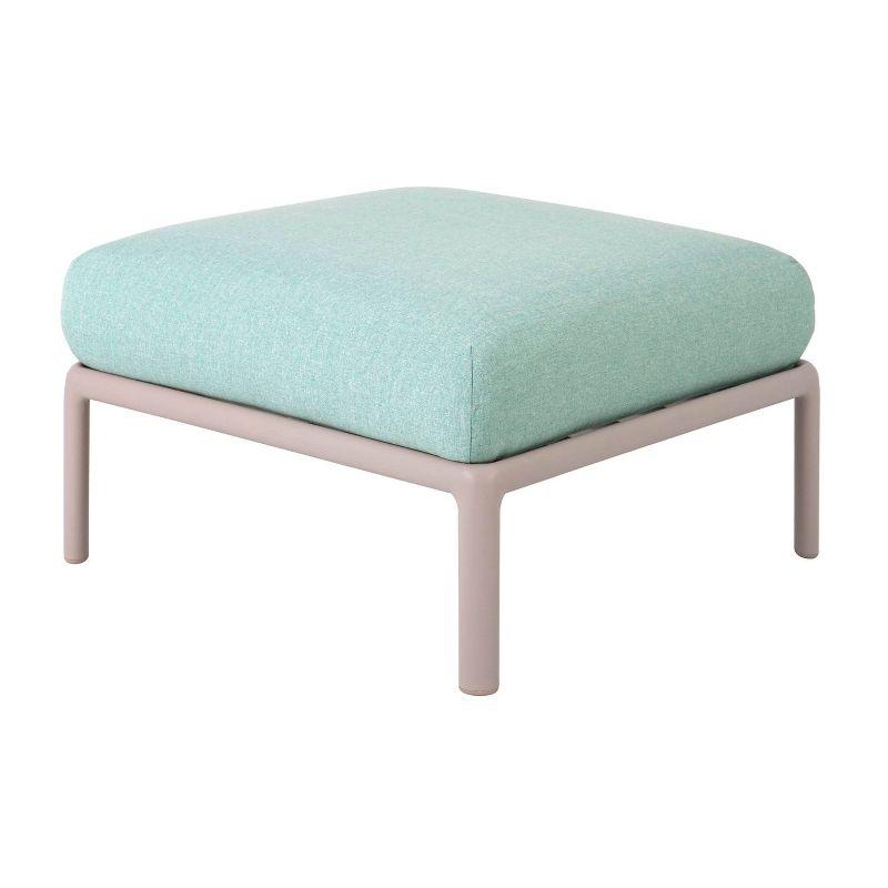 Outdoor Ottoman with Sunbrella® Cushion