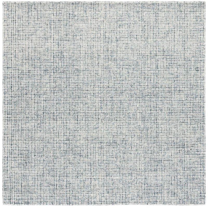 Martha Stewart Rugs Martha Stewart Hand Tufted Wool Cotton Rug in Ivory/Blue