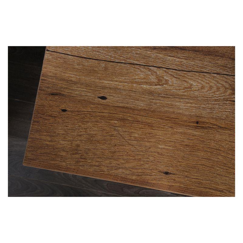 Sauder Palladia Dresser Vintage Oak: 6-Drawer Storage, Laminated Particle Board, Bedroom Organizer