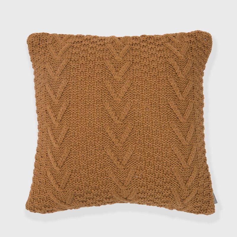EverGrace Ratree Chunky Reversible Throw Pillow