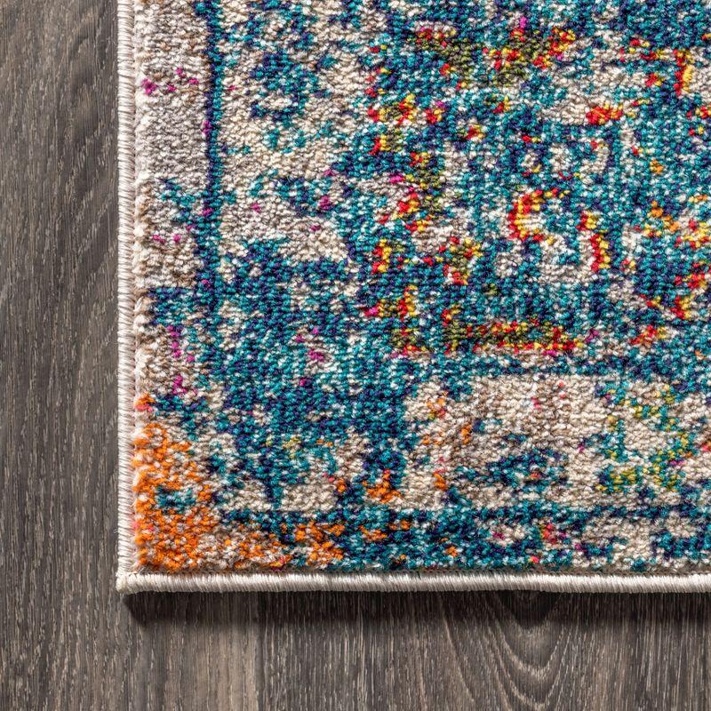 Bohemian FLAIR Boho Vintage Faded Area Rug - JONATHAN Y