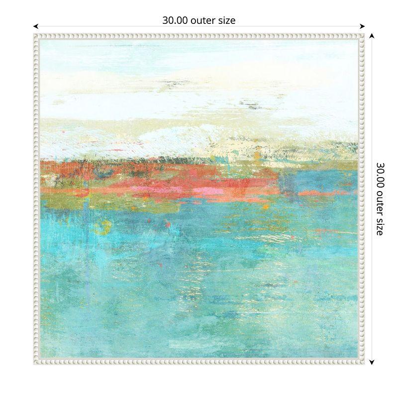 Amanti Art August Haze by Suzanne Nicoll Canvas Wall Art Print Framed 30 x 30