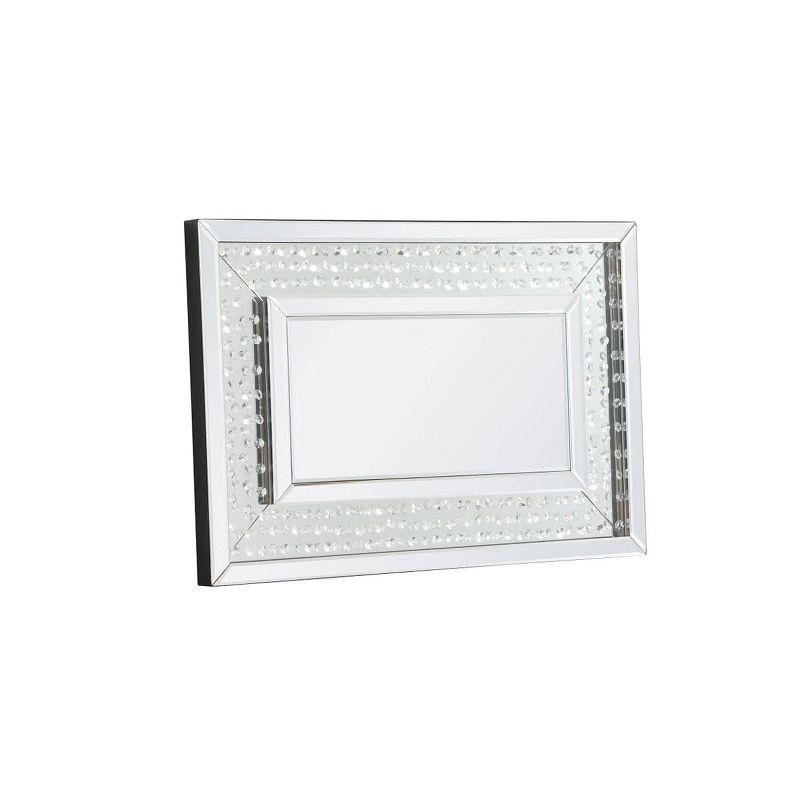 Elegant Lighting Sparkle collection crystal mirror 20 x 30 inch