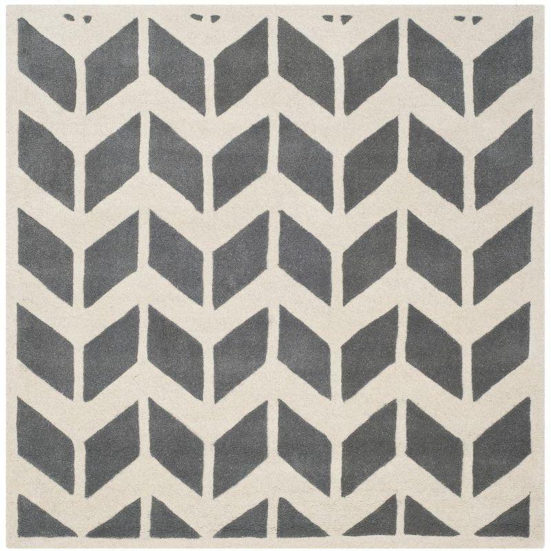 DASTINGO Chatham Hand Tufted Wool Chevron Rug