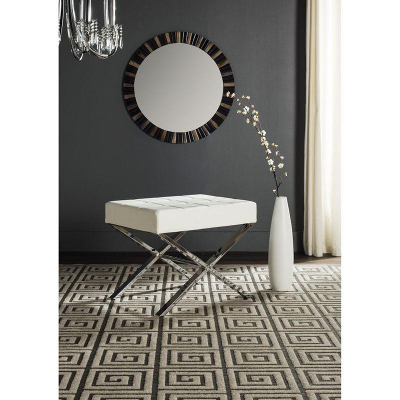 Ivy Bronx Halewood 24.5" Tufted Rectangle Standard Ottoman & Reviews | Wayfair