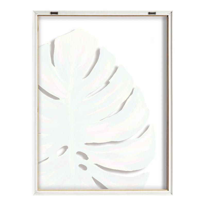 Kate and Laurel Blake Monstera Framed Printed Art by Jessi Raulet of Ettavee