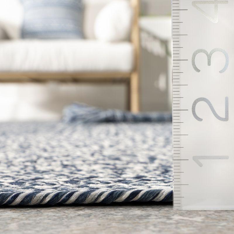 nuLOOM Wynn Braided Indoor/Outdoor Area Rug, Runner 2' 6" x 6', Light Blue