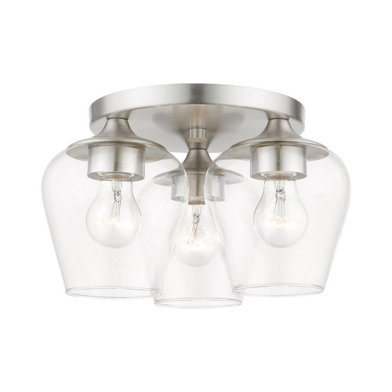 Willa Arlo™ Interiors Chrisha Orizaba 3-Light 13" Flush Mount