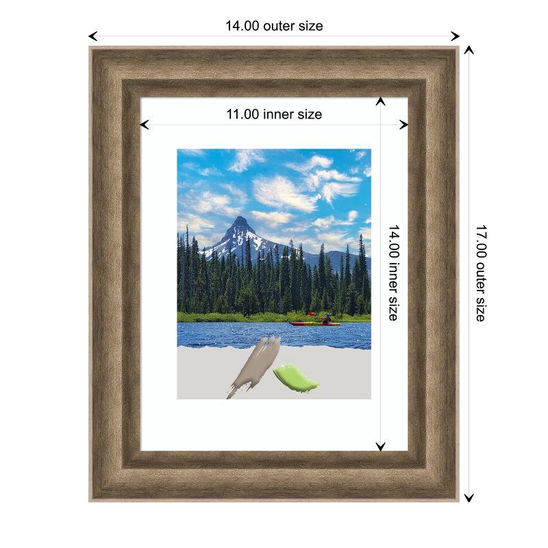 Amanti Art Angled Wood Picture Frame