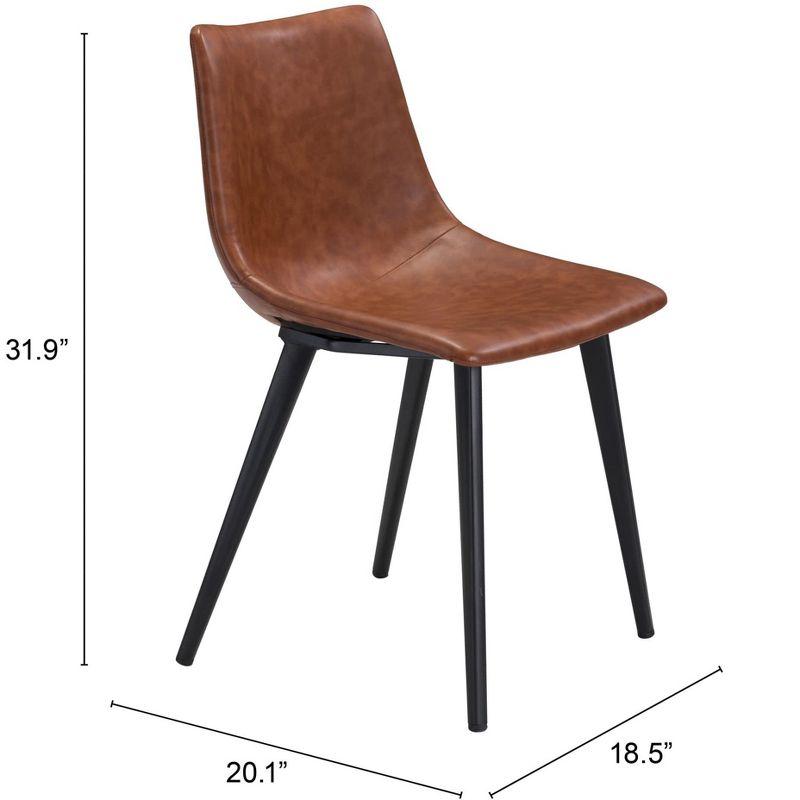 Zuo Hospitality 18.3'' H Upholstered Side Chair (Set of 2)
