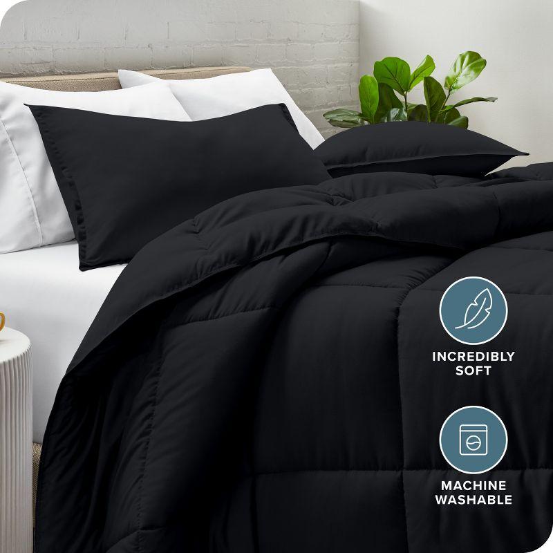 Bare Home Goose Down Alternative Comforter Set