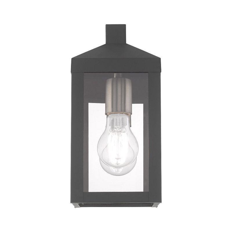 Livex Lighting Nyack 1 - Light Wall Light in  Scandinavian Gray