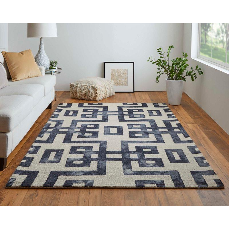 Lorrain Modern Geometric Area Rug