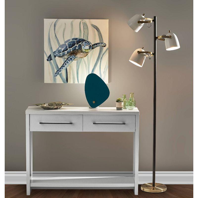 Kenneth Metal 3-Light Floor Lamp (65")