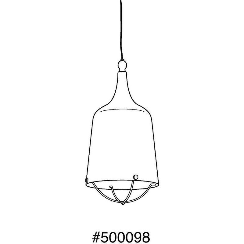 Progress Lighting Era 1-Light Mini-Pendant, Black/Gold, Cloth Covered Cord, Canopy Included, Canopy Diameter: 5.5"