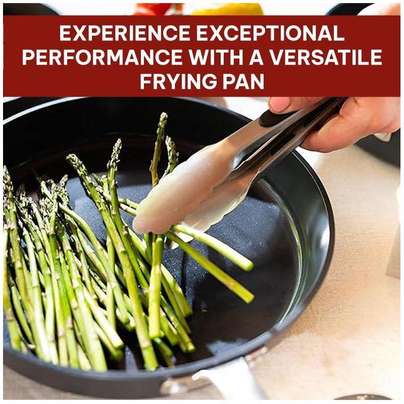 Alva Maestro Ceramic Nonstick Frying Pan Skillet Non Toxic Omelette Pan Kitchen Cookware PFAS, PFOA & PFTE Free, for Cooking Pan Set, Induction Safe, Add to Your Pots and Pans Set Cookware