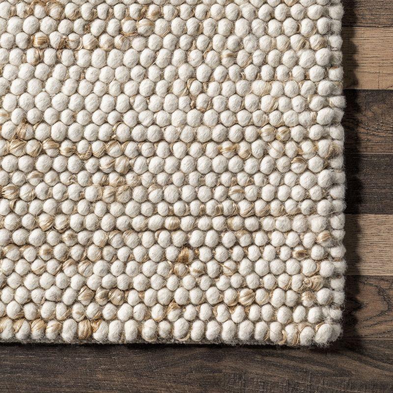 Nuloom Deeanna Casual Textured Wool Indoor Area Rug