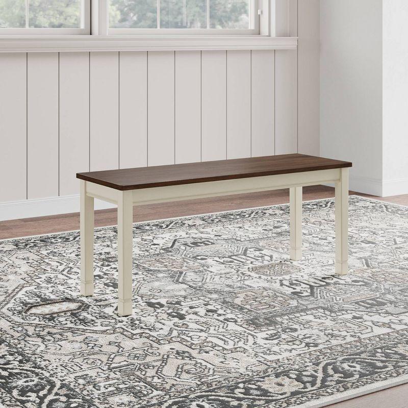 Wildon Home® Fradel Wood Bench