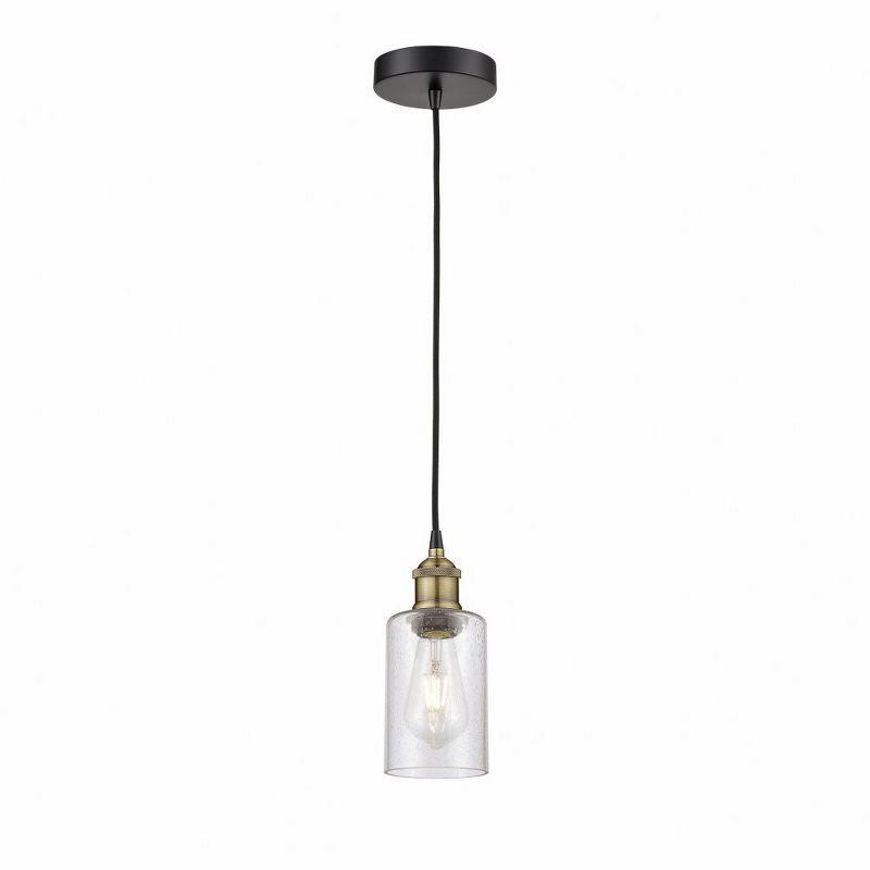 Innovations Lighting Clymer 1 - Light Pendant in  Black Antique Brass