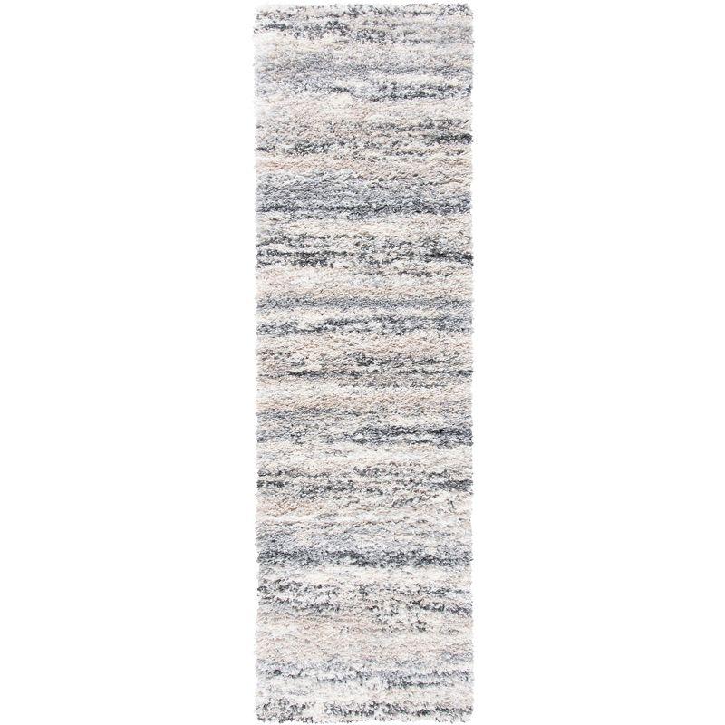 Foundry Select Ashleigh-Louise Shag 800 Performance Striped Rug