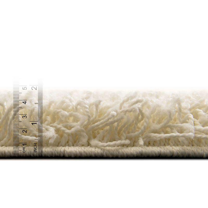 Unique Loom Solid Shag Solid Indoor Woven Area Rug