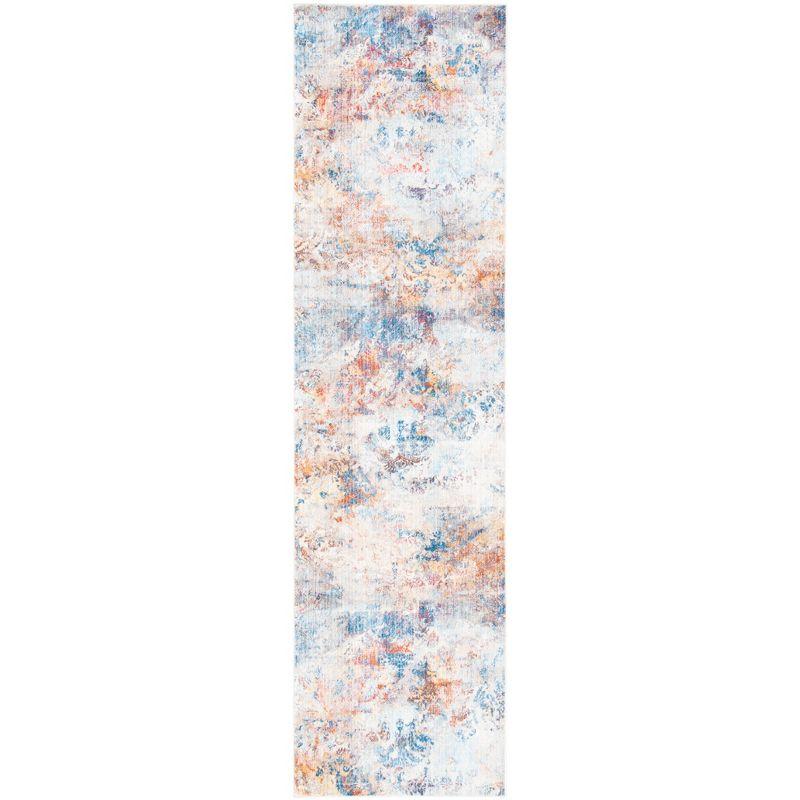 Vintage Persian VTP420 Power Loomed Indoor Runner Rug - Blue/Beige - 2'2"x8' - Safavieh