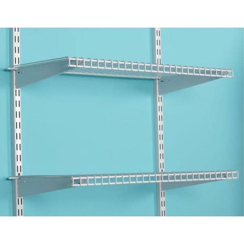 Rubbermaid Rubbermaid FG3H9100WHT Configurations Accessories 26-Inch Shelving Kit, White