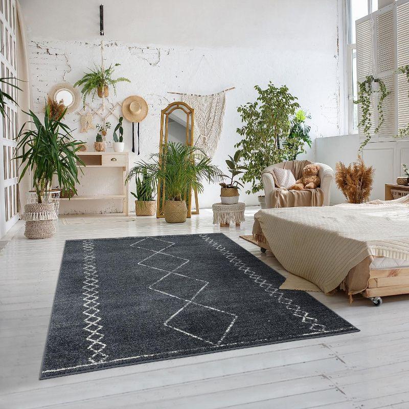 Luxe Weavers Moroccan Geometric Area Rug