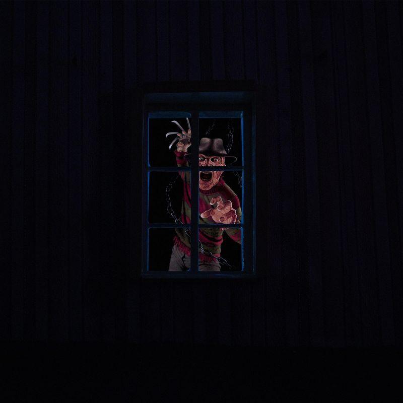 WOWindow Nigtmare On Elm St Freddy Krueger Full Size Halloween Window Sticker