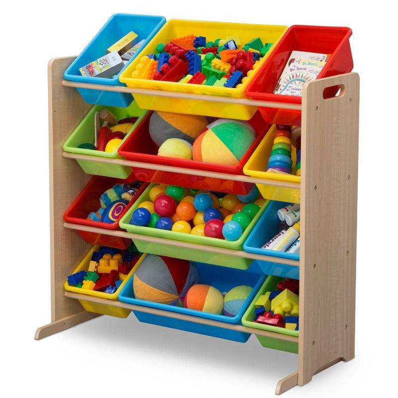 Delta Children Delta Children Kids Toy Storage Organizer with 12 Plastic Bins