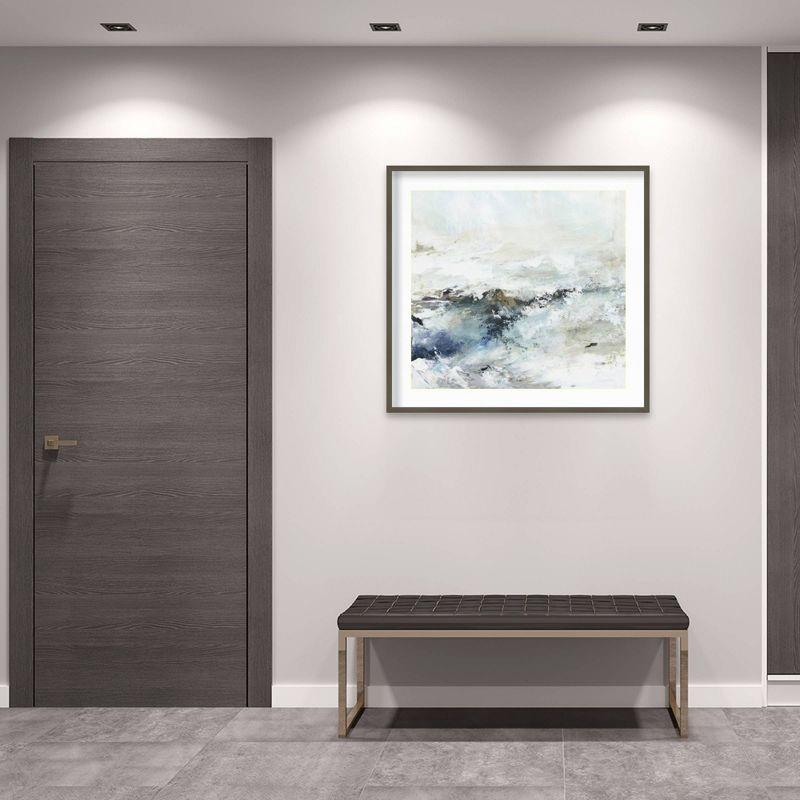 Amanti Art 41"x39" Rush of Nature II by Allison Pearce Wood Framed Wall Art Print : Modern Acrylic Lithograph, Horizontal Layout