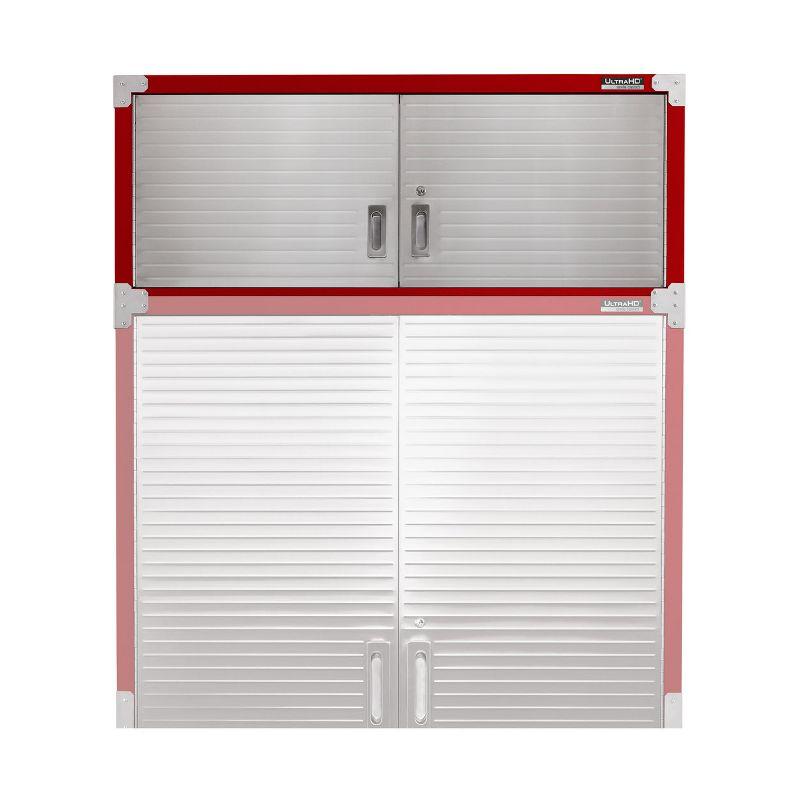 UltraHD® Seville Classics UltraHD Double Door Stacking Top Cabinet, 48" W x 24" D x 18.5" H