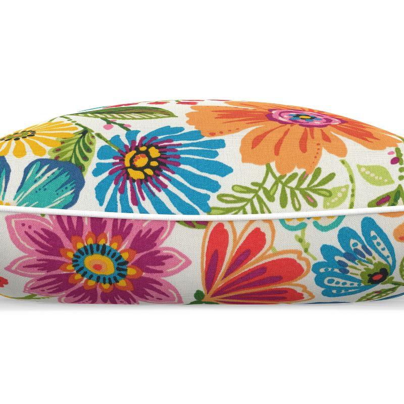 Pillow Perfect Floral Indoor/Outdoor Reversible Throw Pillow (Set of 2)