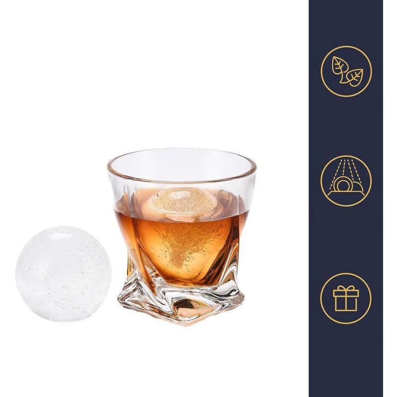 REGAL TRUNK & CO. Whiskey Glass Set of 2 - Clear