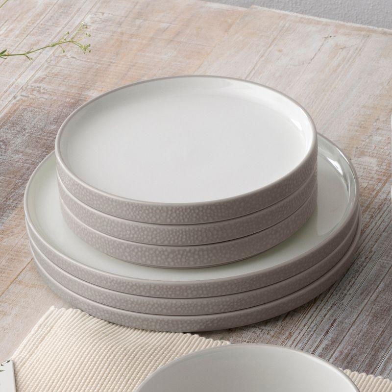 Noritake Colortex Stone 12-Piece Dinnerware Set, Service for 4