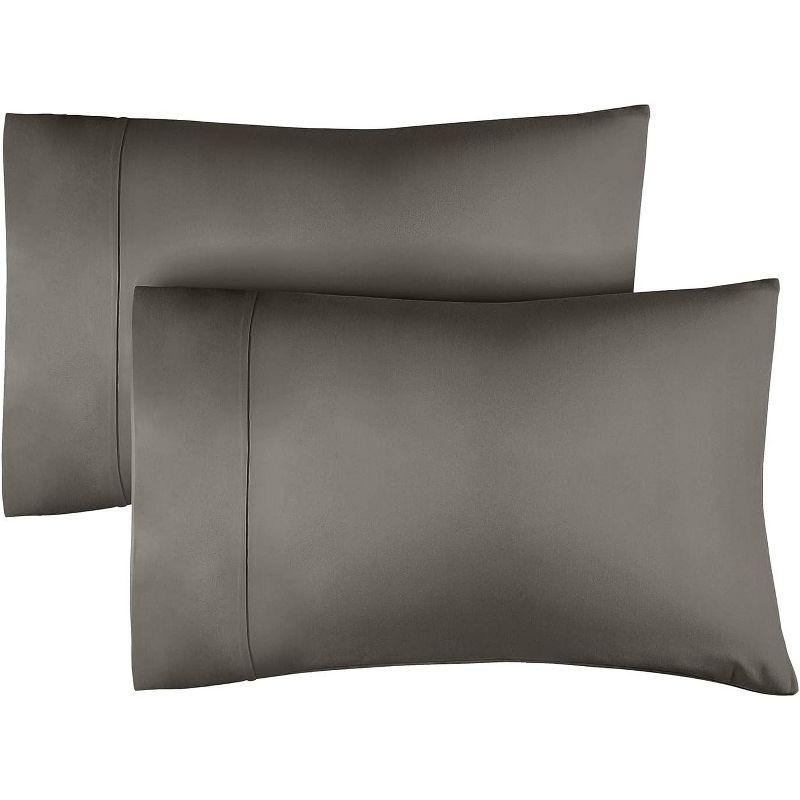 CGK Linens Hotel Quality 400 Tread count 100% Cotton Pillowcase Covers - Set of 2